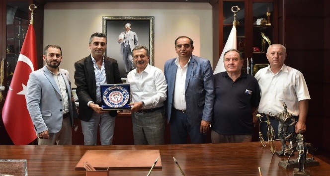 Tozmanlılardan Ataç’a ziyaret