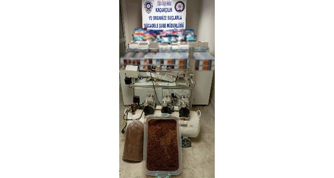 Sigara imalathanesi olarak kullanılan ikamete operasyon