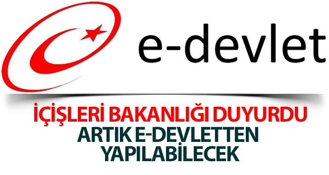 Soyadı değişikliği e-devletten yapabilecek