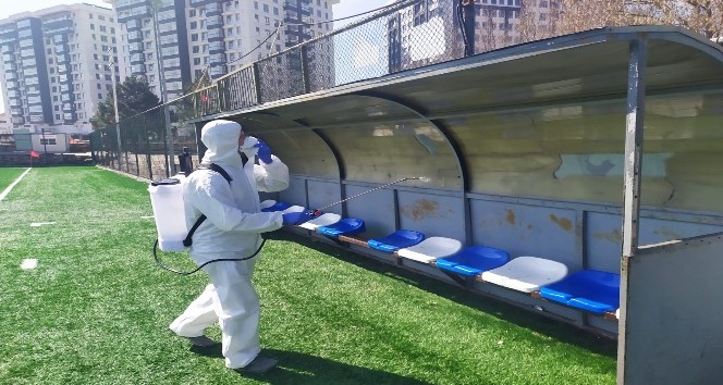 Tüm tesisler ilaçlandı