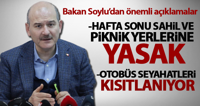 Bakan Soylu’dan önemli açıklamalar