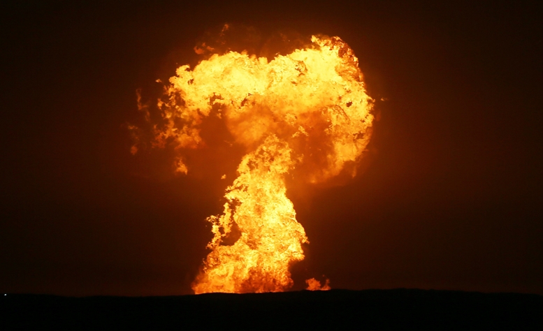 Hazar Denizi’nde büyük patlama