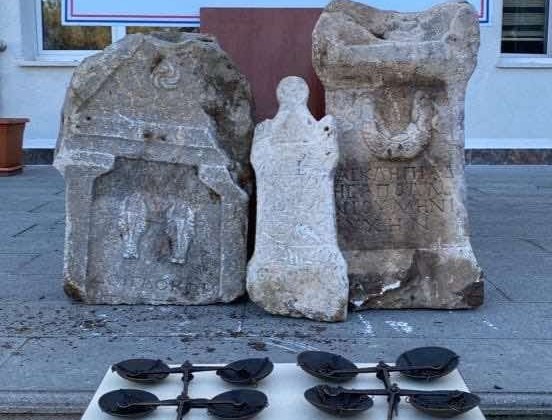 Jandarmadan tarihi eser operasyonu