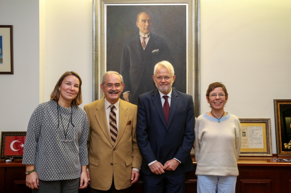 Almanya Başkonsolosu Regenbrecht, Başkan Büyükerşen’i ziyaret etti