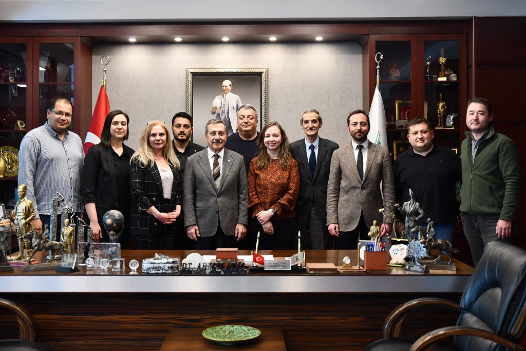Başkan Ataç Jeofizik Mühendislerini ağırladı