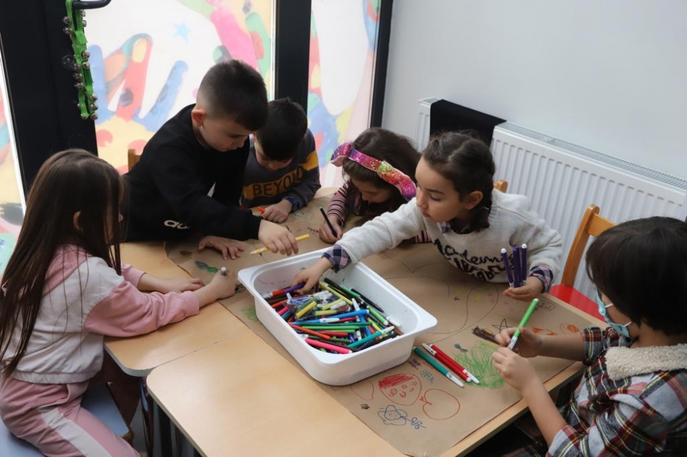 Çocuk Hakları Biriminin atölyeleri çocukların beğenisini kazandı