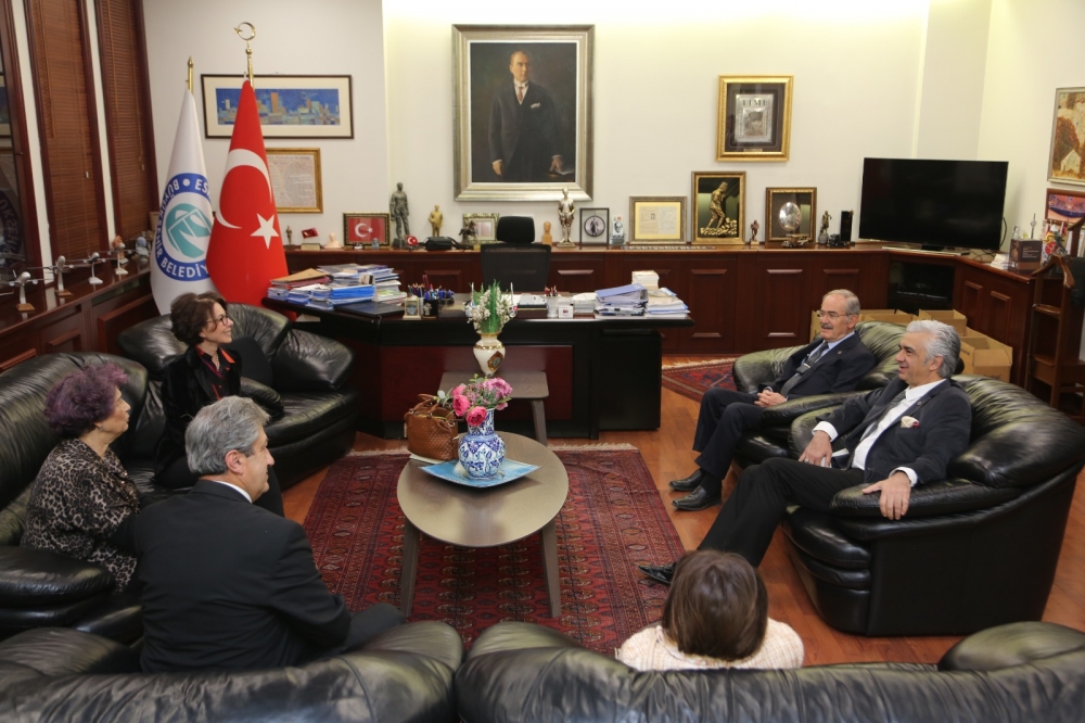 Başkan Büyükerşen İÇEV’i ağırladı