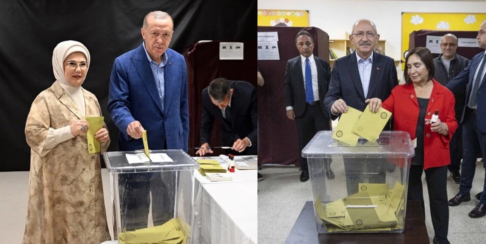Liderler sandık başında
