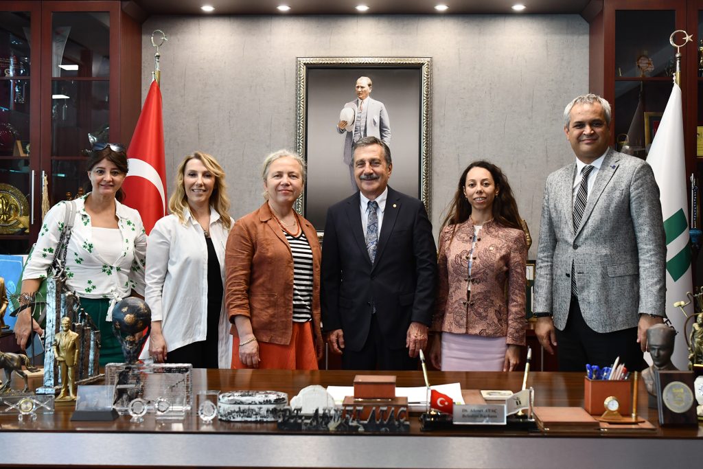 Makine mühendislerinden Başkan Ataç’a ziyaret