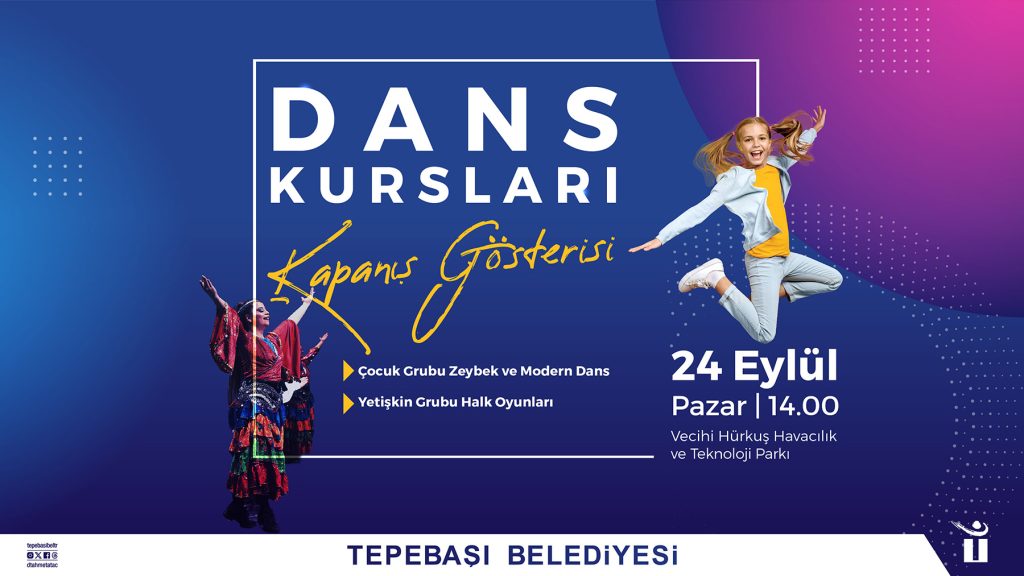 Dans kurslarının kapanışına özel gösteri