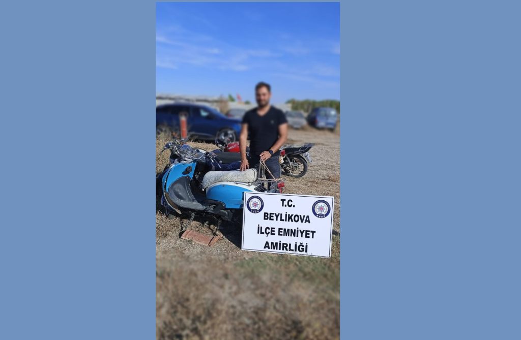 Çalınan motosiklet 4 yıl sonra sahibine geri döndü