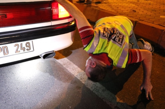 Polisten abartı egzoz denetimi