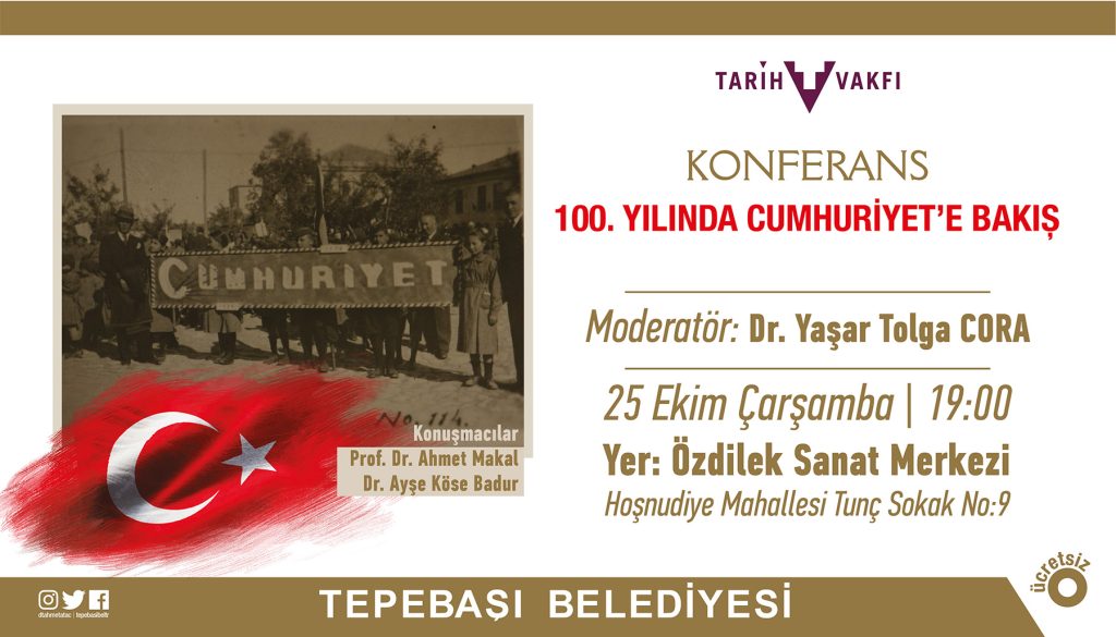 Eskişehirliler 100. Yılında Cumhuriyet’e Bakış Konferansında buluşacak