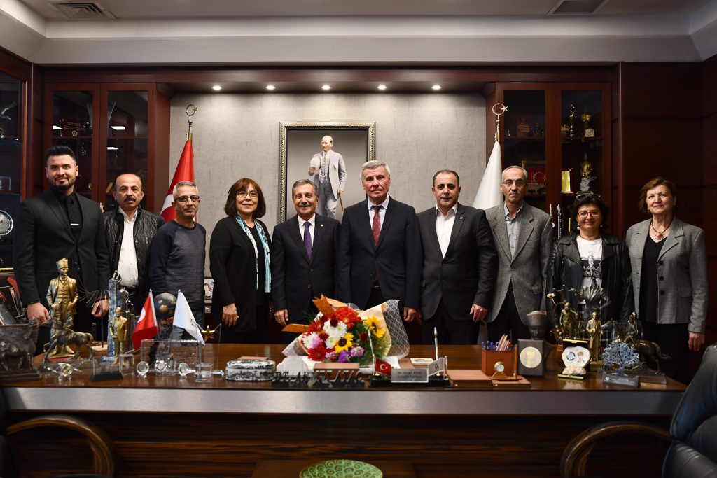 Başkan Ataç Sivrihisarlıları konuk etti