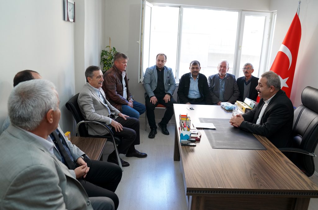 Alpulular Başkan Ataç’ı ağırladı