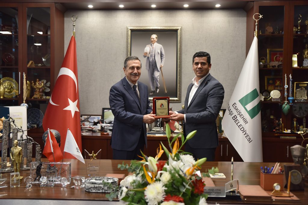 Bulanıklılardan Başkan Ataç’a ziyaret