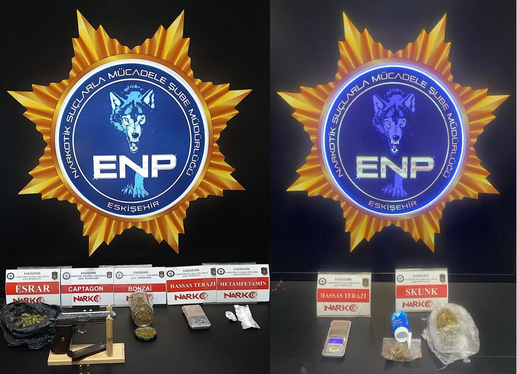 Uyuşturucu tacirleri kaçamadı!