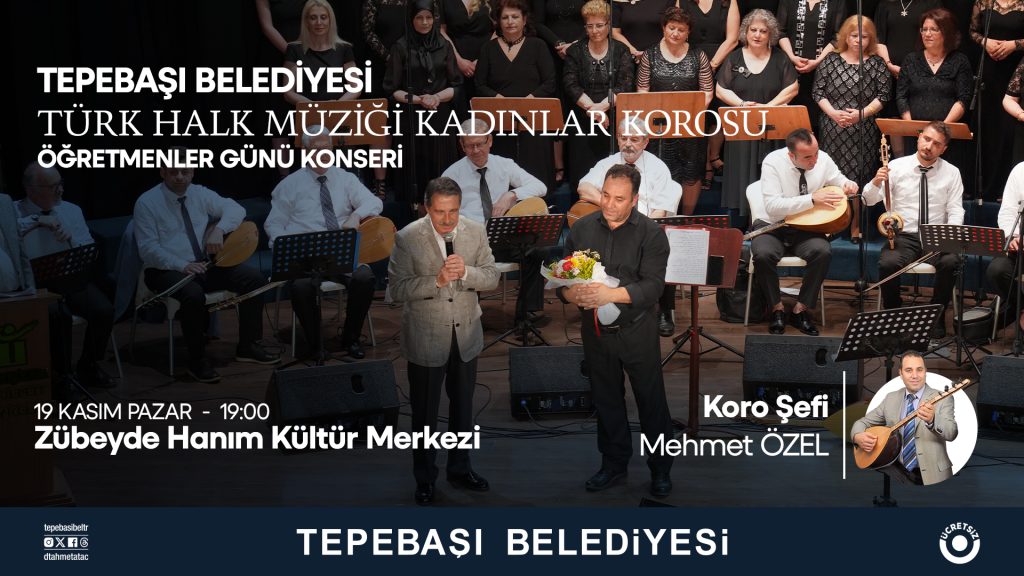 THM Kadınlar Korosundan Öğretmenler Günü konseri