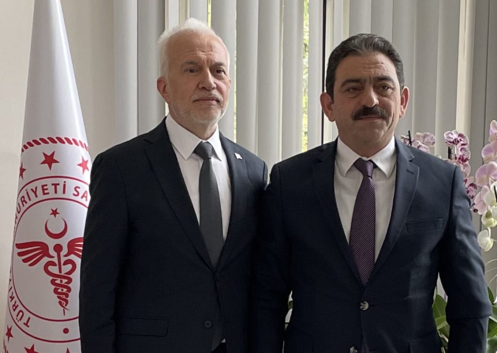 Özcan’dan Bildirici’ye hayırlı olsun ziyareti