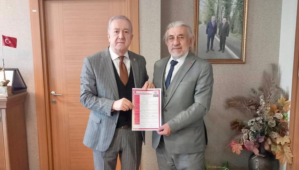 Mehmet Ucal, adaylık başvurusunu MHP Genel Merkezi’ne yaptı