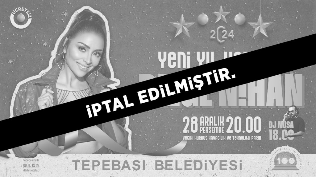 Yeni yıl konser programı iptal edildi