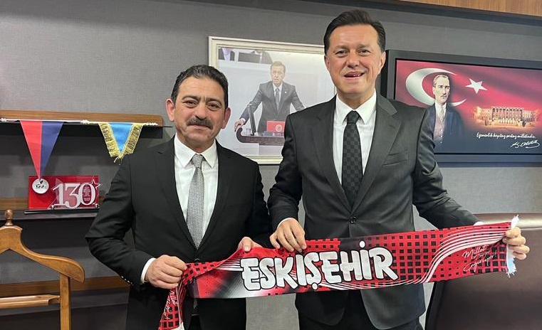 Nebi Hatipoğlu, Murat Özcan’ı ağırladı