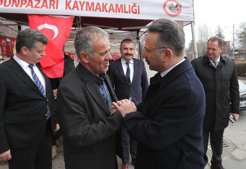 Şehit ailesine protokolden başsağlığı ziyareti