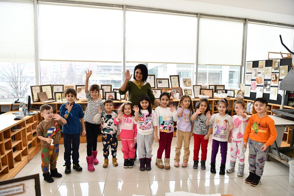 Tepebaşı’nda çocuklar için ara tatil etkinlikleri sürüyor