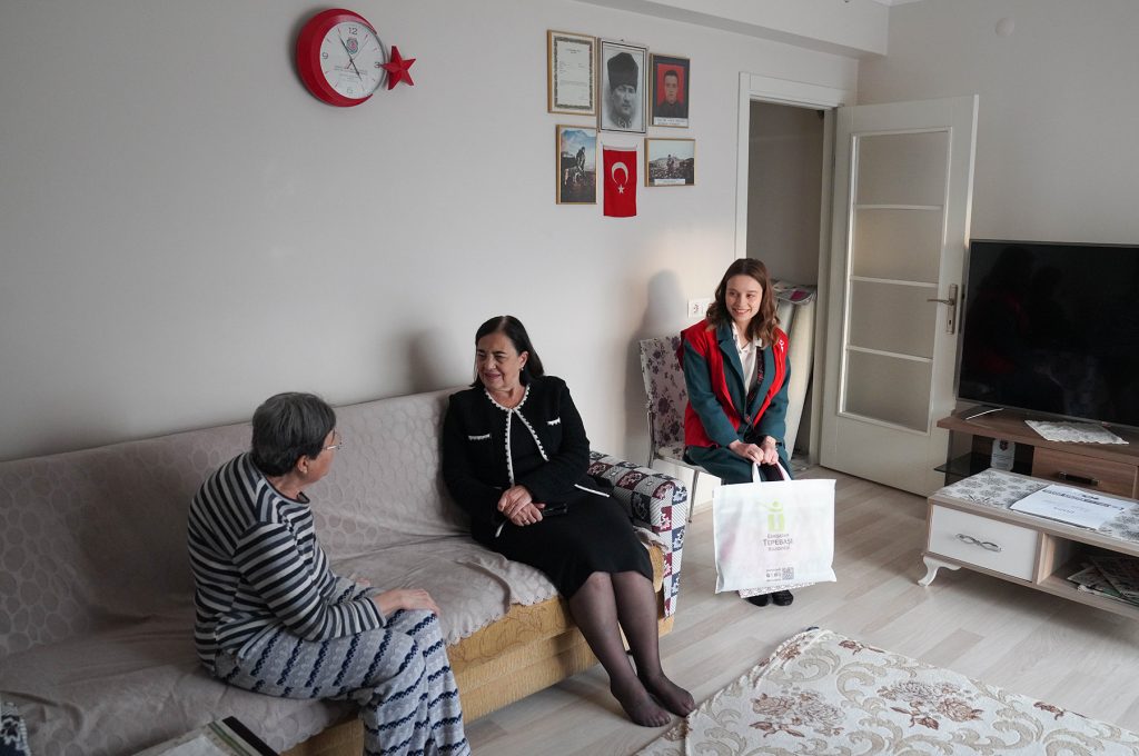 Tepebaşı’ndan şehit yakını ve gazilere yeni yıl ziyaretleri