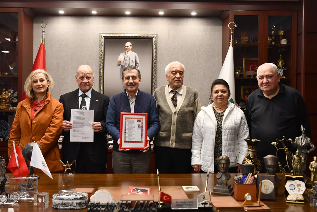 Şairler Derneği Başkan Ataç’ı ziyaret etti