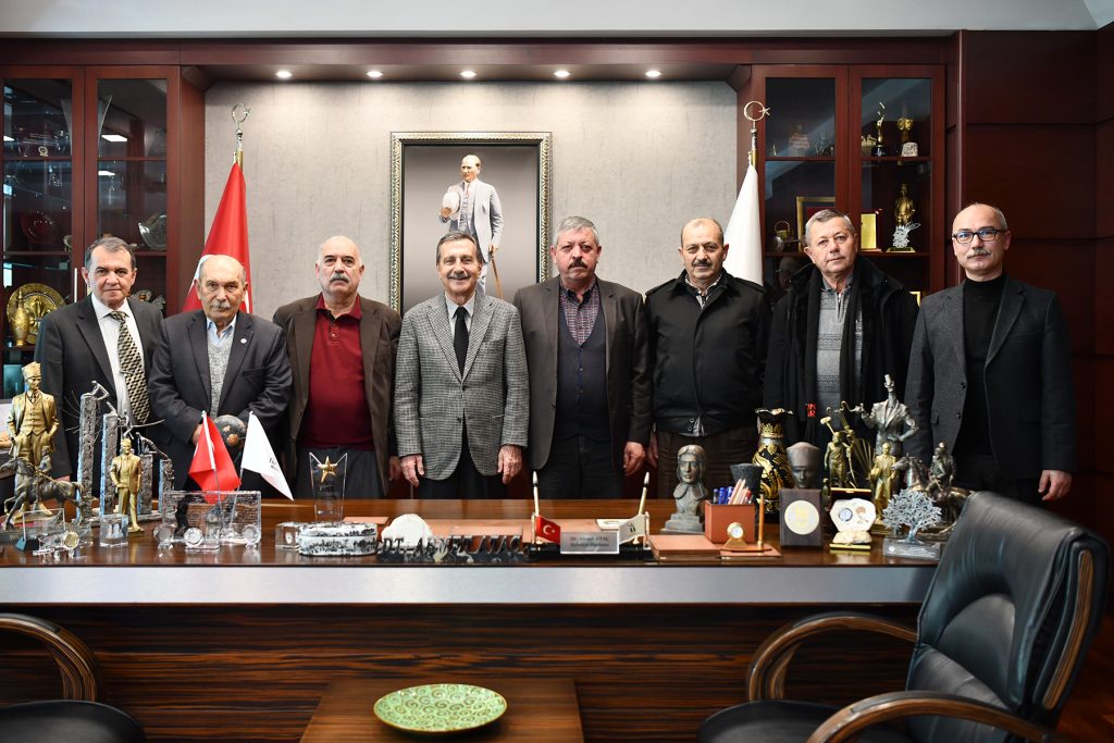 Pir Ahmet Efendi Derneği’nden Başkan Ataç’a ziyaret