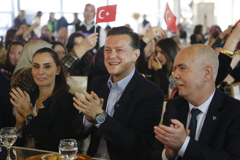 Nebi Hatipoğlu 8 Mart etkinliğinde