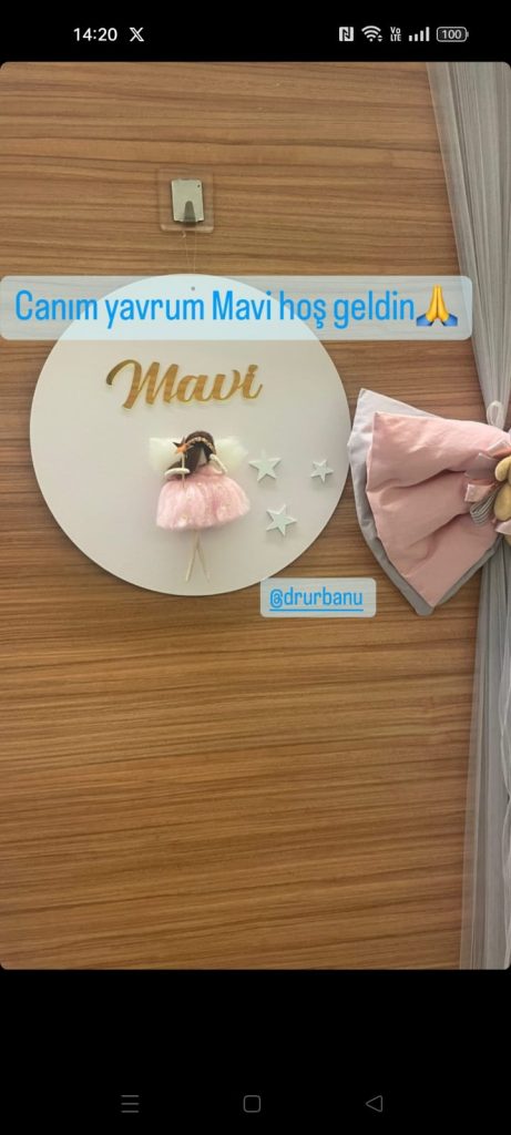 Hoşgeldin Mavi bebek!