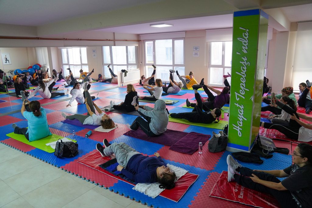 Belde Evleri kadınlara sağlıklı yaşam sunuyor