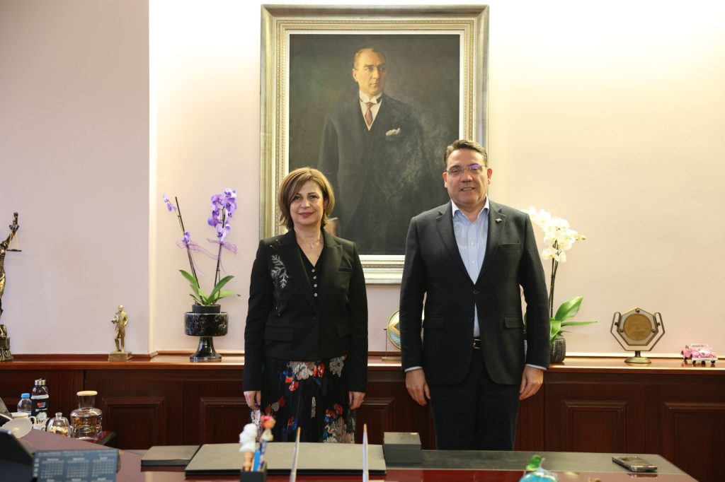 Yankı Bağcıoğlu’ndan Başkan Ünlüce’ye ziyaret