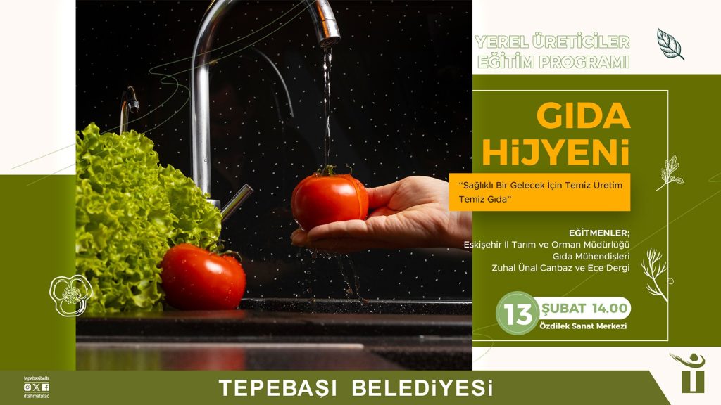 Bilinçli üretim için eğitimler devam ediyor