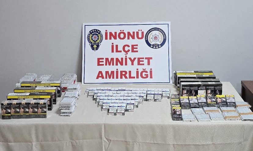 Kaçak sigara operasyonunda bir şüpheli yakalandı