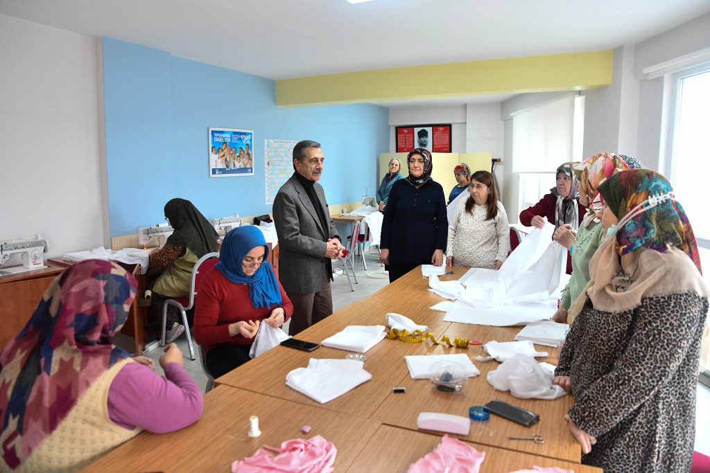 Başkan Ataç: “Belde Evleri, kadınlarımızın kendi evidir”