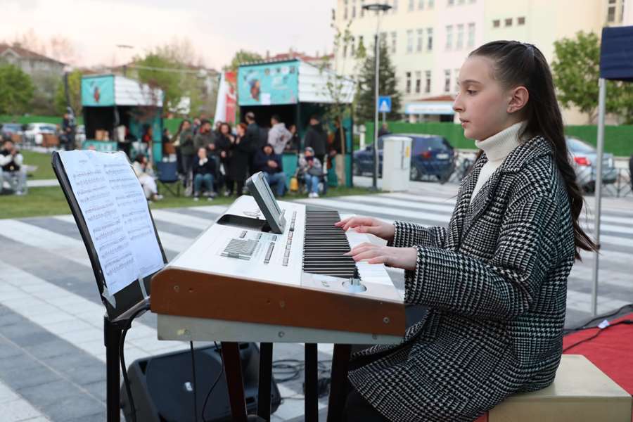 Kanlıkavak Parkı genç yetenekleri ağırladı