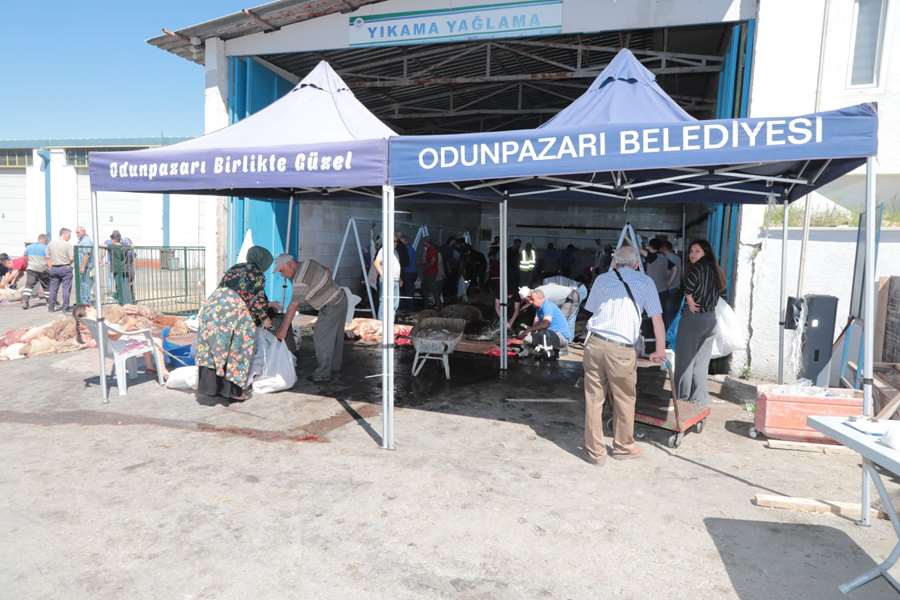 Odunpazarı Belediyesi hijyenik ve ücretsiz kurban kesim yerlerini duyurdu