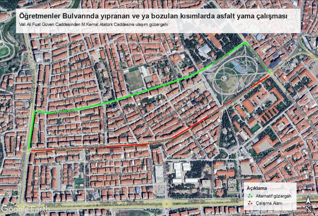 Büyükşehir’in gece mesaisi devam ediyor
