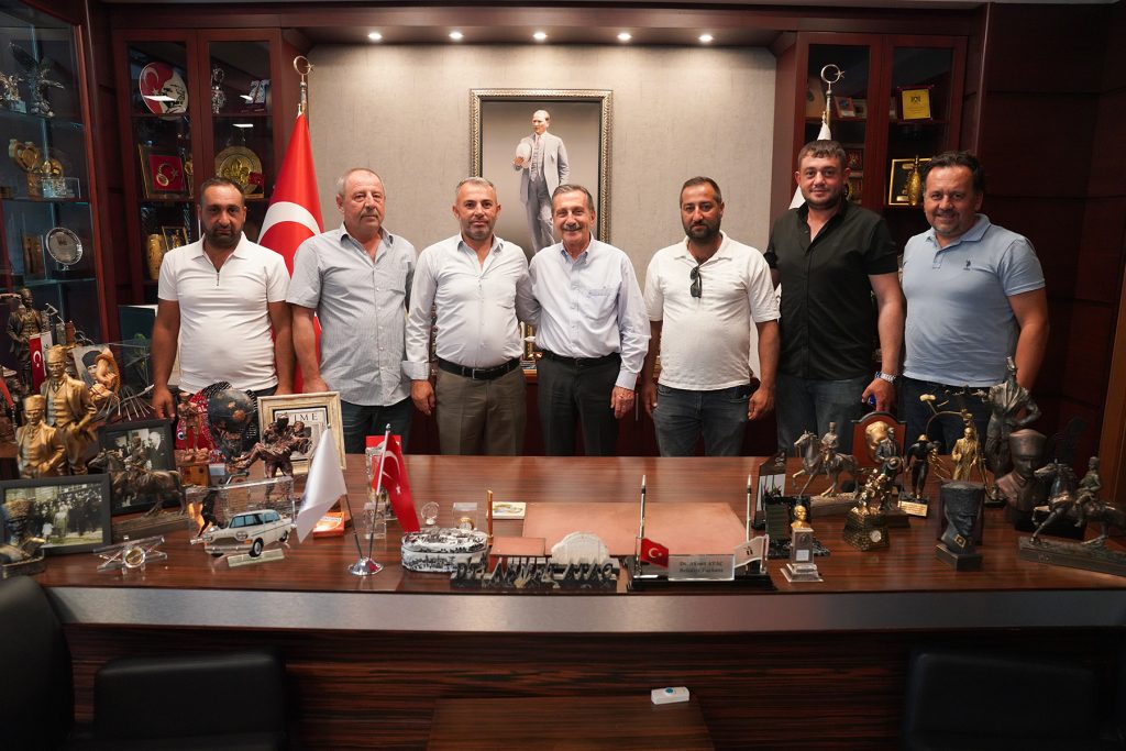 Açıkbaş ve Ekmen’den Başkan Ataç’a ziyaret
