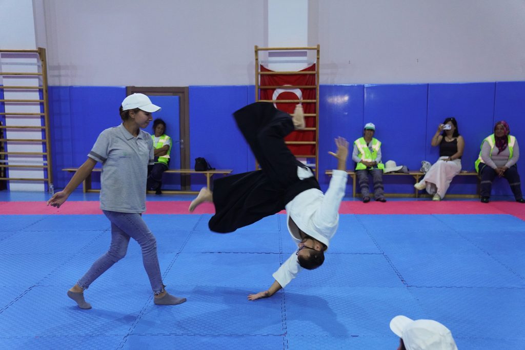 Tepebaşı’nın kadın personeline Aikido kursu veriliyor