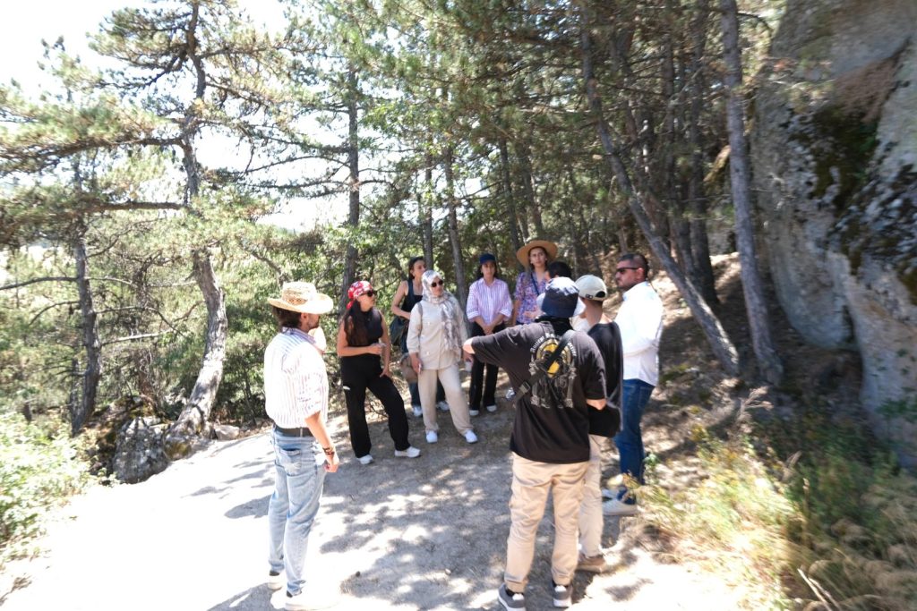 Gönüllü gençler ve öğrencilerden Seyitgazi’ye tarihi gezi