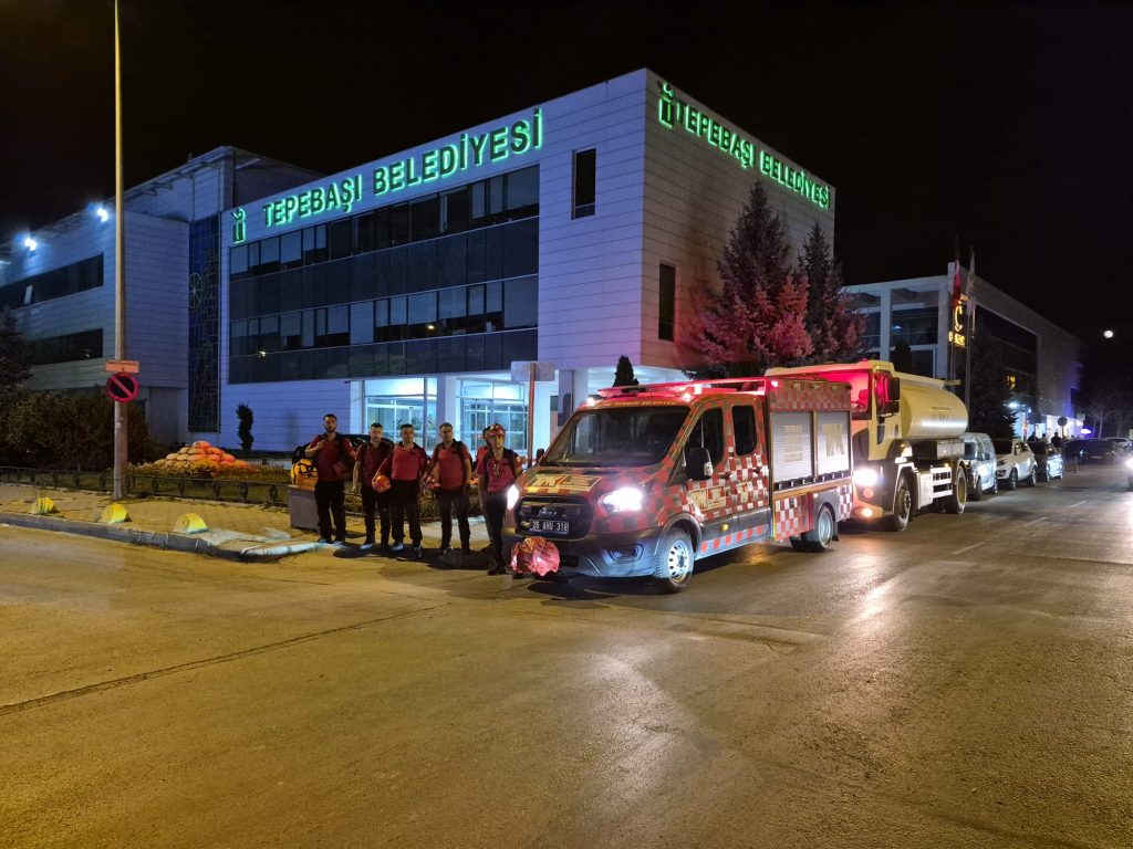 TAK ekibi orman yangınlarında aktif rol aldı