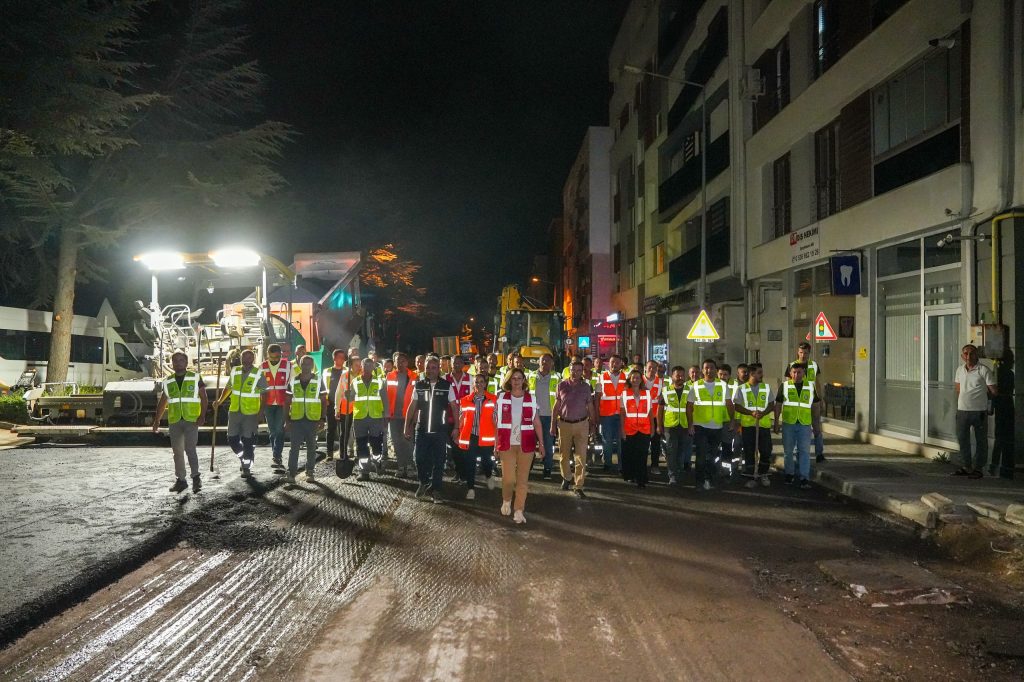 22 ana arter cadde yenilendi