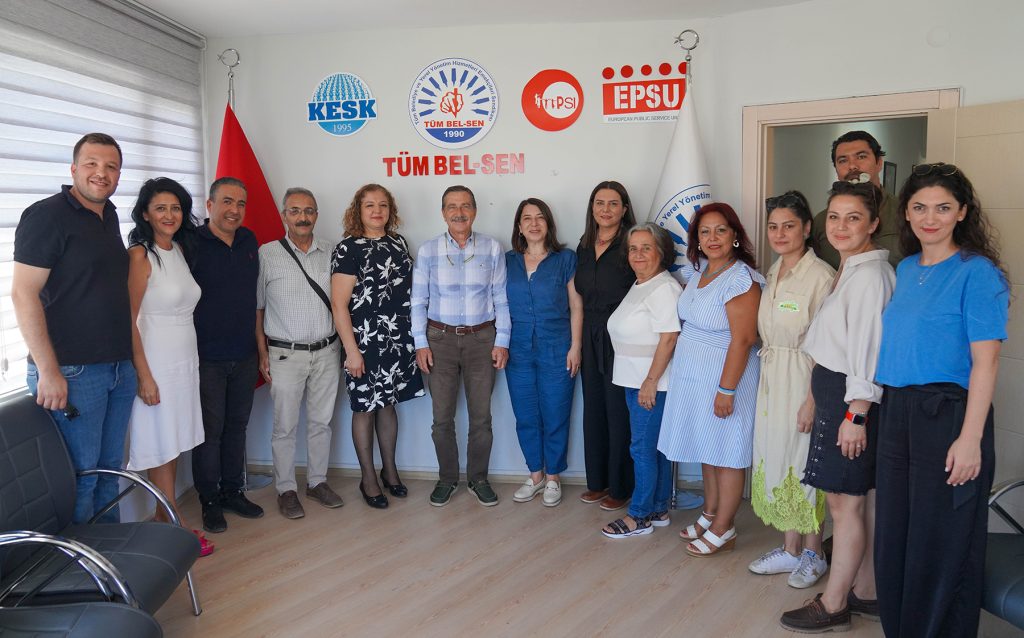 Tüm Bel-Sen Başkan Ataç’ı ağırladı