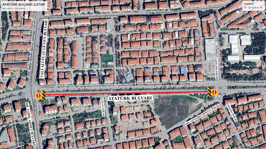 Sürücüler dikkat! Gece mesaisi Atatürk Bulvarı’nda başlıyor