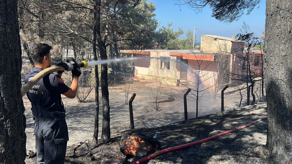 Çanakkale’deki müdahalelere Eskişehir’den destek