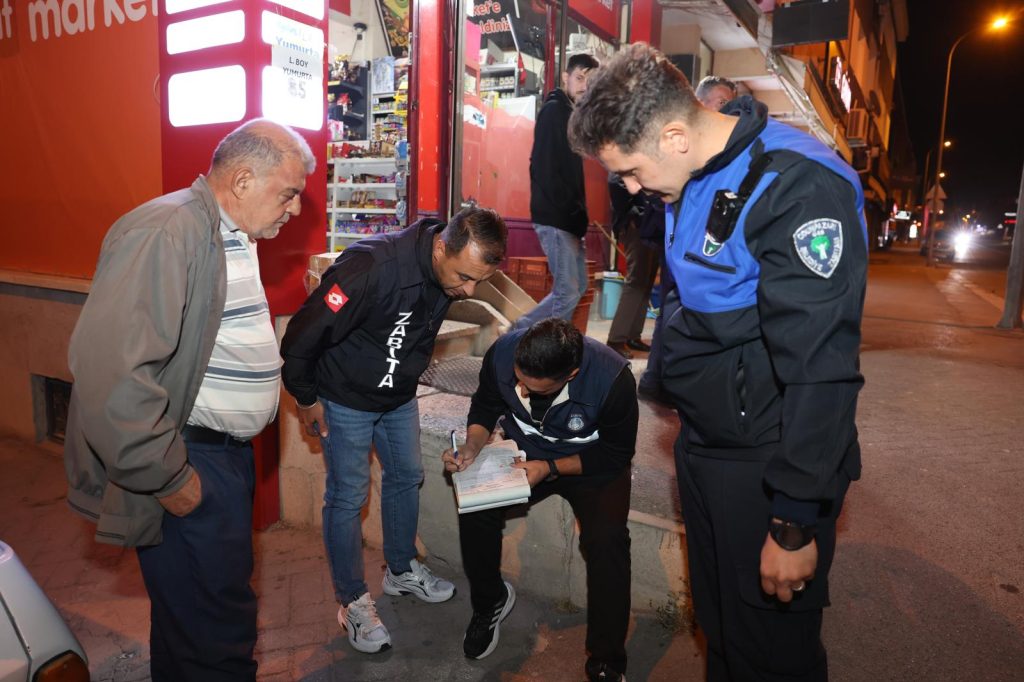 Seyyar satıcılara göz açtırılmadı